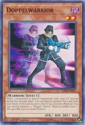 Doppelwarrior - LED6-EN031 - Common 1st Edition Legendary Duelists: Magical Hero 1st Edition Singles