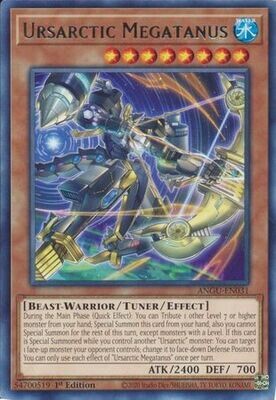 Ursarctic Megatanus - ANGU-EN031 - Rare 1st Edition Ancient Guardians 1st Edition Singles