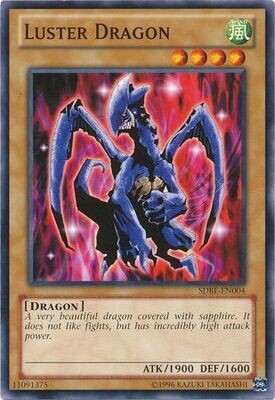 Luster Dragon - SDBE-EN004 - Common Unlimited Saga of Blue-Eyes White Dragon Unlimited Singles