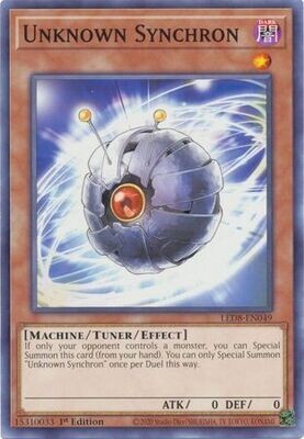 Unknown Synchron - LED8-EN049 - Common 1st Edition Legendary Duelists: Synchro Storm 1st Edition Singles