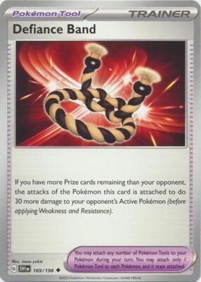 Defiance Band - 169/198 - Uncommon Scarlet &amp; Violet (Base Set) Singles