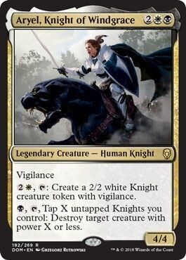 Aryel, Knight of Windgrace 192/269 Dominaria Singles *Espanol*
