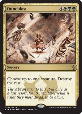 Duneblast 174/269
Khans of Tarkir Singles(Español)
