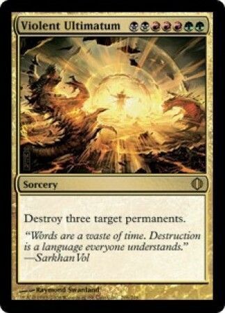 Violent Ultimatum
Shards of Alara Singles (Español)