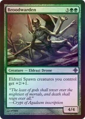Broodwarden 181/248  - Foil Rise of the Eldrazi Foil Singles