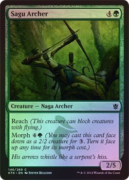 Sagu Archer - Foil 146/269
Khans of Tarkir Foil Singles (Español)