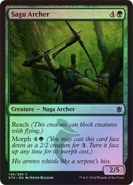 Sagu Archer - Foil 146/269
Khans of Tarkir Foil Singles