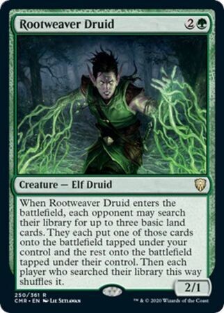 GA Rootweaver Druid 250/361 Commander Legends Singles