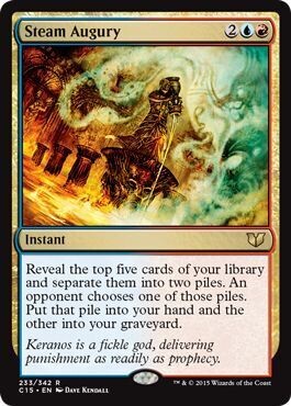 Steam Augury 233/342
Commander 2015 Singles