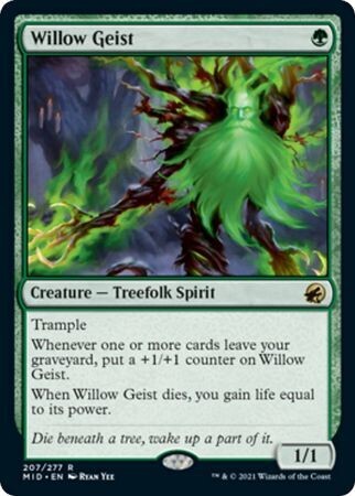 Willow Geist 207/277 Innistrad: Midnight Hunt Singles