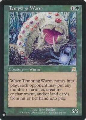 Tempting Wurm 291/350 - The List
The List Singles