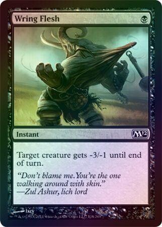 Wring Flesh 118/249 - Foil Magic 2012 (M12) Foil Singles (Español)