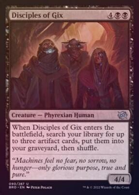 Disciples of Gix 090/287 - Foil The Brothers&#39; War Foil Singles