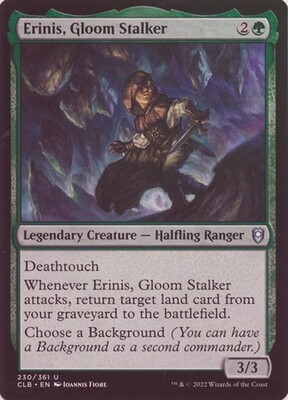 Erinis, Gloom Stalker 230/361 - Foil
Commander Legends: Battle for Baldur&#39;s Gate Foil Singles