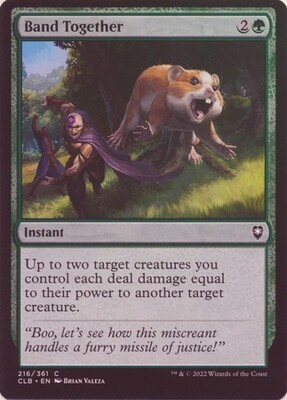 Band Together 216/361 - Foil
Commander Legends: Battle for Baldur&#39;s Gate Foil Singles