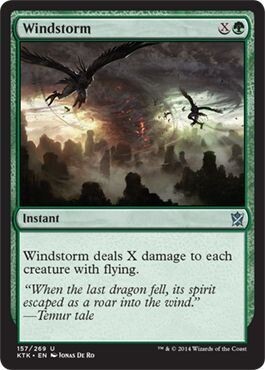 Windstorm 157/269 - Khans of Tarkir Singles (Español)