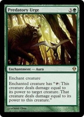 Predatory Urge
Zendikar Singles
