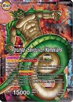 Dragon Ball // Porunga, Saviour of Namekians - Clash of Fates (DBS-TB03)
Clash of Fates