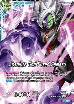 Fused Zamasu // Absolute God Fused Zamasu - Union Force (DBS-B02)
Union Force Foil