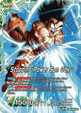Son Goku // Stopping Power Son Goku - World Martial Arts Tournament (DBS-TB02)
World Martial Arts Tournament