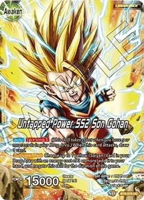 Son Gohan // Untapped Power SS2 Son Gohan - Destroyer Kings (DBS-B06)
Destroyer Kings
