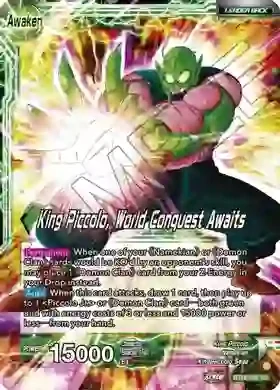 King Piccolo // King Piccolo, World Conquest Awaits - Dawn of the Z-Legends (DBS-B18) Dawn of the Z-Legends