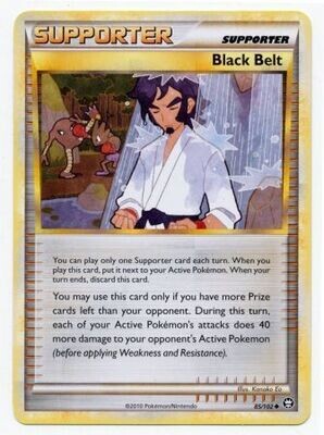 Black Belt - 85/102 - Uncommon
HGSS - Triumphant Singles