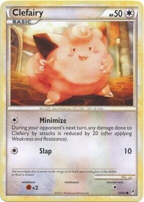 Clefairy - 54/95 - Common Call of Legends Singles