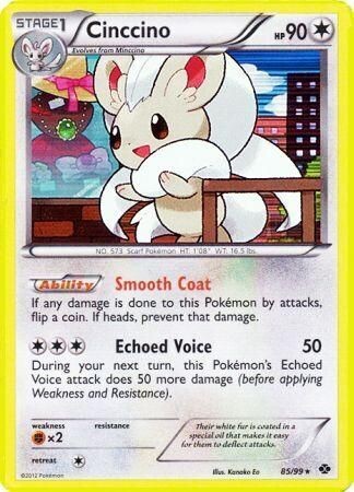 Cinccino - 85/99 - Holo Rare
Black &amp; White 4: Next Destinies Singles