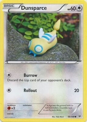 Dunsparce - 68/108 - Common
XY: Roaring Skies Singles
