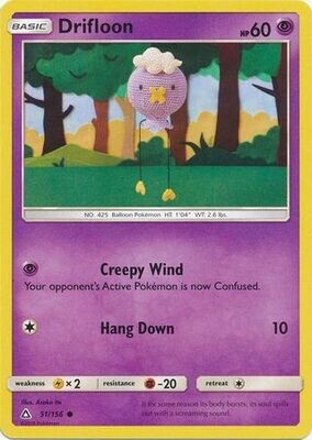 Drifloon - 51/156 - Common
Sun &amp; Moon: Ultra Prism Singles *Espanol*