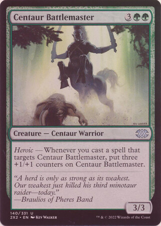 Centaur Battlemaster 140/331 - Foil Double Masters 2022 Foil Singles