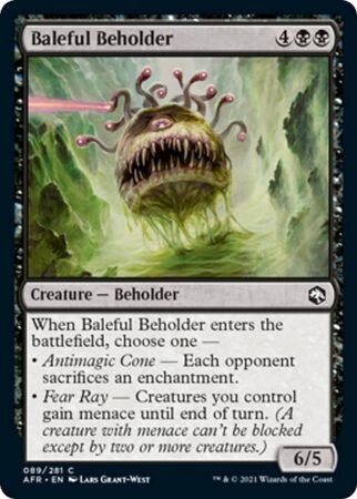 Baleful Beholder 089/281 - Adventures in the Forgotten Realms Singles (Español)