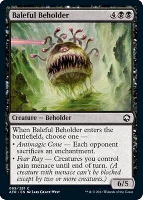 Baleful Beholder 089/281 - Adventures in the Forgotten Realms Singles (Español)