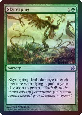 Skyreaping 140/165 - Foil Born of the Gods Foil Singles