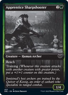 Apprentice Sharpshooter 452
Innistrad: Double Feature Singles