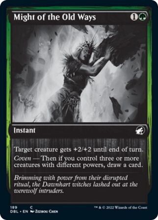 Might of the Old Ways 189
Innistrad: Double Feature Singles