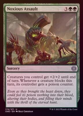 Noxious Assault 176/271 - Foil Phyrexia All Will Be One Foil Singles