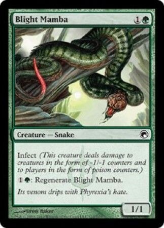 Blight Mamba
Scars of Mirrodin Singles (Español)