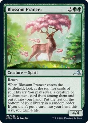 Blossom Prancer 175/302 - Kamigawa Neon Dynasty Singles (Español)