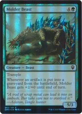 Molder Beast 243/361 - Foil Commander Legends Foil Singles (Español)
