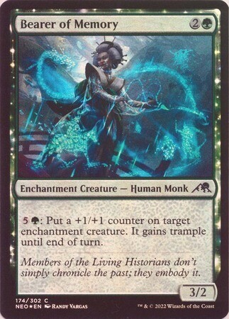 Bearer of Memory 174/302 - Foil
Kamigawa Neon Dynasty Foil Singles