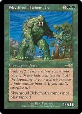 Skyshroud Behemoth
Nemesis Singles