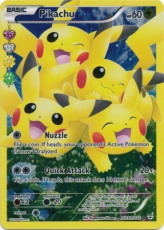 Pikachu - RC29/RC32 - Full Art Ultra Rare
Generations Singles