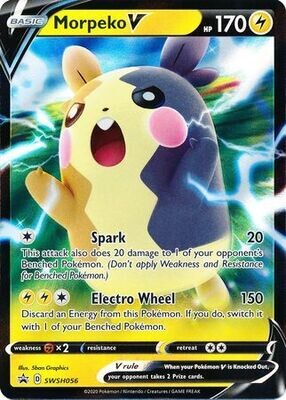 Morpeko V - SWSH056 - Promo
Pokemon Sword &amp; Shield Promos