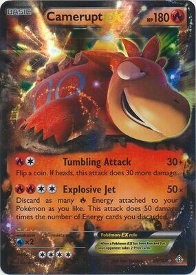 Camerupt EX - 29/160 - Ultra Rare
XY: Primal Clash Singles
