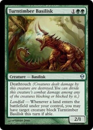 Turntimber Basilisk
Zendikar Singles