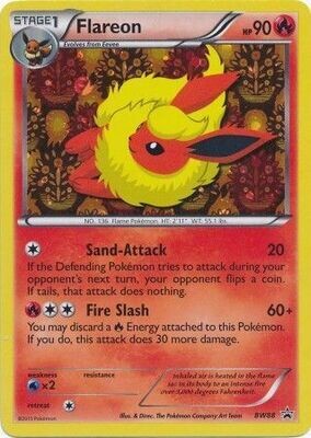 Flareon - BW88 - Holo Promo
Pokemon Black &amp; White Promos