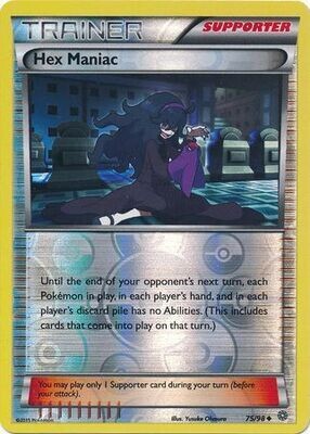 SH Hex Maniac - 75/98 - Uncommon Reverse Holo
XY: Ancient Origins Reverse Holo Singles