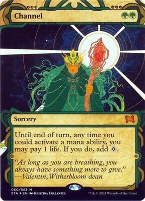 Channel 050/063 - Etched Foil
Strixhaven: School of Mages Etched Foil Singles